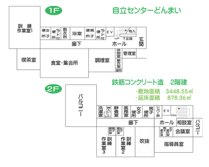 どんまい館内